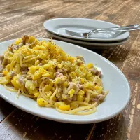 鶏もも肉とカリフラワーのパスタ|koji toyodaさん