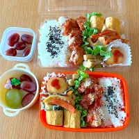 夫と娘のお弁当🍱🍙|シズソラさん