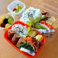 夫と娘のお弁当🍱🍙|シズソラさん