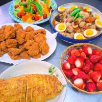 🍀夕食