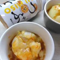 新玉ねぎのとろとろ味噌󠄀チーズ焼き| izu-miさん