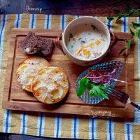 新玉ねぎの豆乳スープ|meg*ˊᵕˋ*megさん