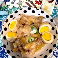 鶏の手羽元と玉子煮🌻|🌼はなちゃん🌼さん