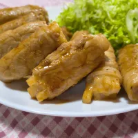長芋の肉巻き|みよぱさん
