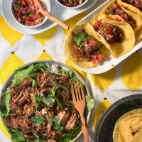 土曜日のタコパ🌵🌮タコス・デ・カルニタス| まる(丸大豆)さん