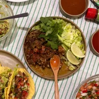 月曜日のタコパ🌵🌮自家製コーントルティーヤのタコス・デ・カルニタス|まる(丸大豆)さん