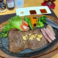 ステーキ　息子誕生日ディナー|sakurakoさん