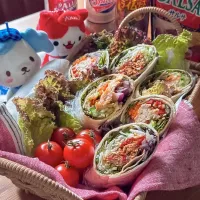トルティーヤdeラップサンド🌯