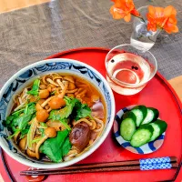 「なめこと三つ葉香る 二八蕎麦御膳 〜五味子の涼を添えて〜」|シュビラさん