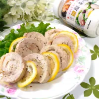塩糀レモン鶏ハム ·͜·♡