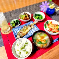 「清流の鮎と豆ご飯の初夏御膳 〜発酵と山里の恵みをやさしく重ねて〜」|シュビラさん