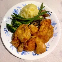 鶏胸肉の揚げ焼き塩ガーリック風味| めんちゃんさん