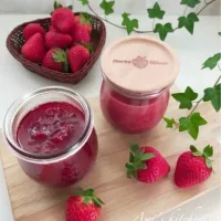 イチゴジャムとイチゴバター🍓|あみさん