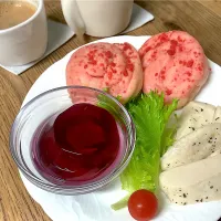 いちごもちロールパンモーニング|besさん