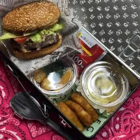 5/7 ハンバーガー弁当|JUNe28さん