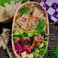 たけのこご飯弁当|Akiyoෆ¨̮⑅さん