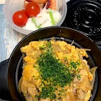 5/7親子丼弁当|みっこちゃんさん