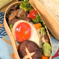 本日のお弁当〜すき焼きっぽいすき焼き弁当|f.1125beさん