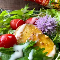ベーコンテイストドレッシングでサラダ🥗|9421beruさん