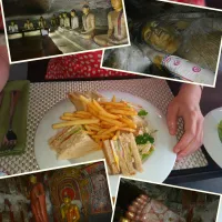 ✈️My trip to Sri Lanka with my Sis🏝
      Club sandwich, fries and salad|KWAII69さん