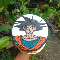 SAN GOKU THEME CHOCOLATE MOIST CAKE