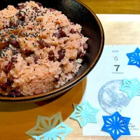 お赤飯☆初孫の１ヶ月記念に🫘|kaoriさん
