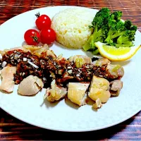 海南鶏飯|ももさん