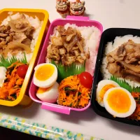 夫、私、娘弁当|みどりさん