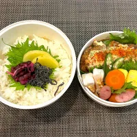 高校生息子のお弁当🍱 唐揚げタルタル弁当🍱|Snow10さん