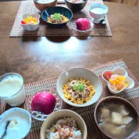 朝ごはん🌄！| まめころさん