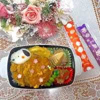 2026.5.8はスヌーピー入りカツ丼弁当🌸|makoさん