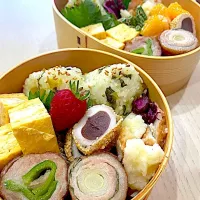 今日のお弁当27日目|もふもふへそ天さん
