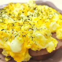 Creamy ham eggs butter toast 😋 Lavender Bakery Nama Toast|🍒lynnlicious🍒さん