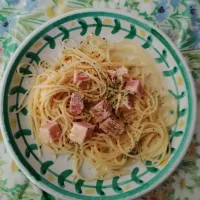 カルボナーラ(一つのフライパンで)|はやとさん