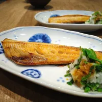 ホッケ焼き　こしあぶらおろし添え|古尾谷りかこさん