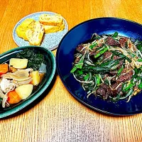 肉じゃが
レバニラ炒め
玉子焼き|naoさん