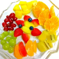 華金はフルーツ🍓とビールでかんぱーい🍺|豆大福さん