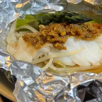 鱈の蕗味噌ホイル焼き|DKさん