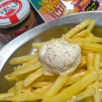 うまくてとまらん💛ホイップバターde病みつきフライドポテト🍟| ひとみんΨ(*´∀｀)Ψさん
