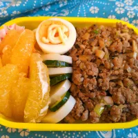 筍肉味噌弁当|まゆみさん