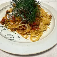 パスタコンレサルデ　　　　　　　　　　　　　真鰯とフィノッキオ（フェンネル鱗茎）のパスタ|KimaLABOさん