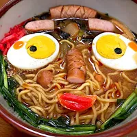 マルちゃん正麺🍜、豚骨醤油味❗️（╹◡╹）✨