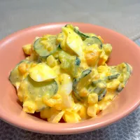 塩もみ野菜の濃厚🐓タマゴサラダ|Hiiisaさん