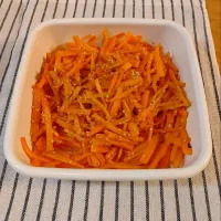 にんじん）オリーブオイルで炒めただけ|みりさん