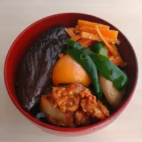 玄米）常備菜の丼|みりさん