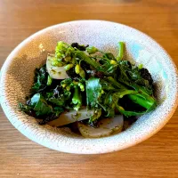菜の花とこんにゃく煮|Noriyuki Saitoさん