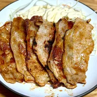 ☆豚の生姜焼き ☆サラダ|まぁたんさん