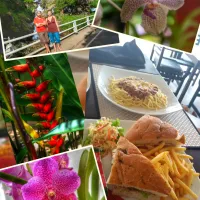 ✈️My trip to Sri Lanka with my Sis🏝
 Sandwich fries salad ,spaghetti bolognes |KWAII69さん
