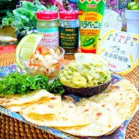 🌏『世界の食卓探検の旅〜🇲🇽メキシコ』
【🇲🇽ワカモーレ＆サルサ・メヒカーナ】|ayaさん