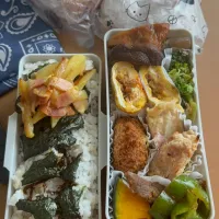 今日の旦那のお弁当|sacchan( ﾐΦﻌΦ)ฅさん